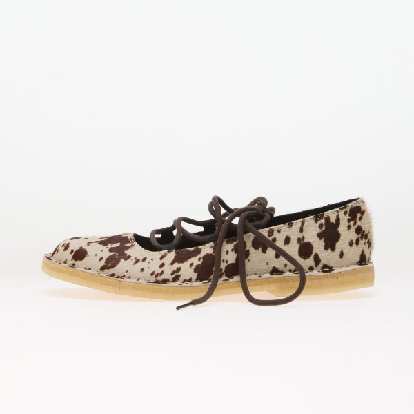 Tenisky Clarks DSRT Jane Lace Brown Cow Print EUR 39