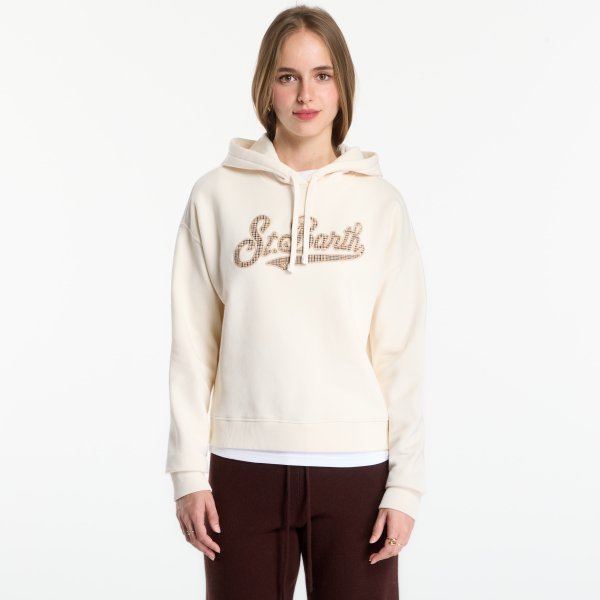Mikina MC2 Saint Barth Mindy W Sweatshirt Sbarth Tartan S