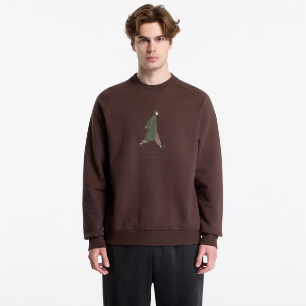 Mikina EA7 Emporio Armani Train Graphic Series M T-top C Mulch M