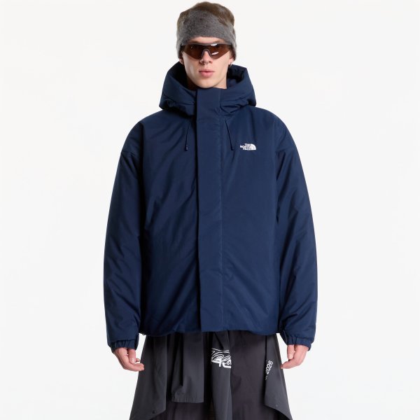 Péřovka The North Face Puffer Oversized Jacket Summit Navy L