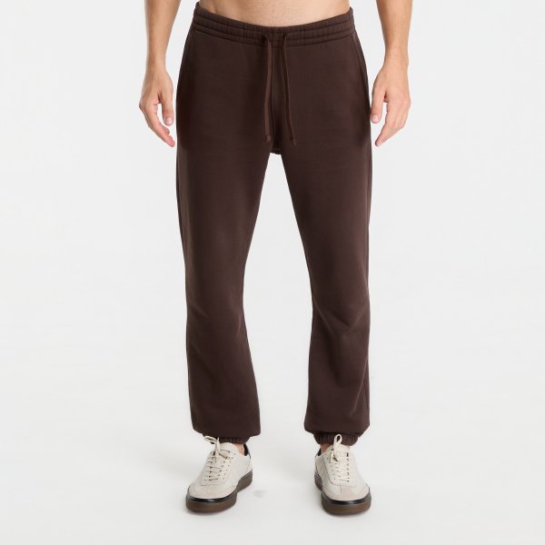 Tepláky MC2 Saint Barth Bolt Wn Raw Sweatpants Dark Brown XL