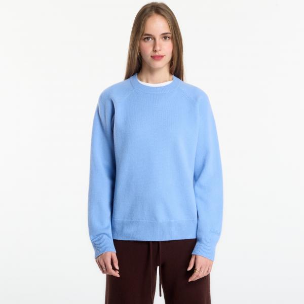 Svetr MC2 Saint Barth Delphine Wool Sweater Light Blue XS