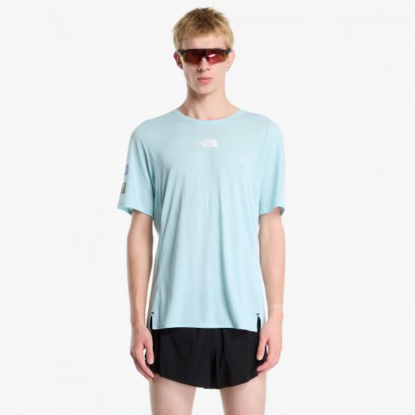 Tričko The North Face Summit High Trail SS Tee Canal Blue M