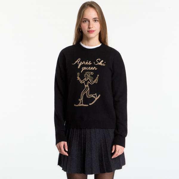 Svetr MC2 Saint Barth New Queen Sweater Apres Queen Cord L