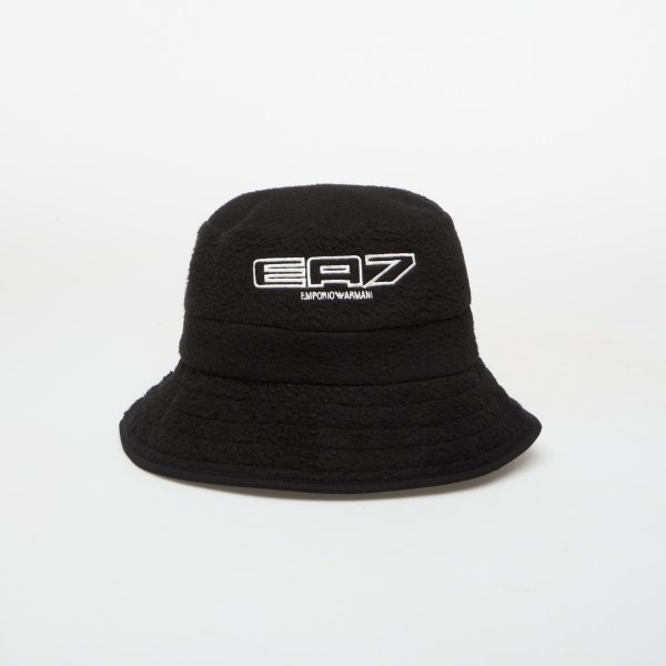 Klobouk EA7 Emporio Armani Train Logo Series U Teddy Hat Black M