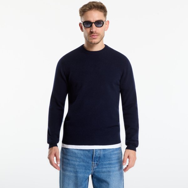 Svetr MC2 Saint Barth Regent Lambswool Sweater Night Blue L