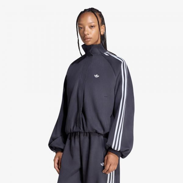 Bomber adidas Adilenium Season 6 Faux Suede Track Top Black S