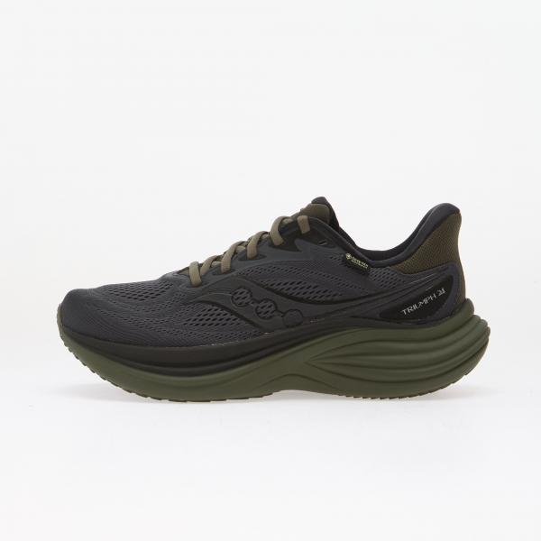 Tenisky Saucony Triumph 24 Gtx Ebony/ Fatigue EUR 42