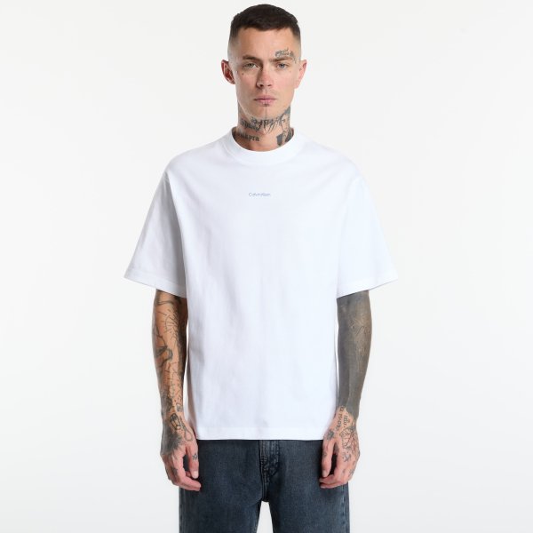 Tričko Calvin Klein Jeans Ss Rxld 16s Jeans Im Bright White M