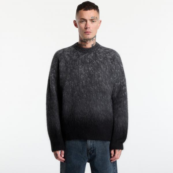 Svetr Calvin Klein Jeans Ls Brushed Alpaca Om Black L
