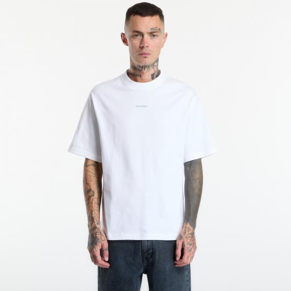 Tričko Calvin Klein Jeans Ss Rxld 16s Jeans Im Bright White L