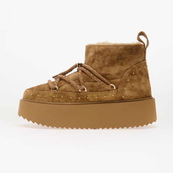 Inuikii Suede Croco Platform Sand 36
