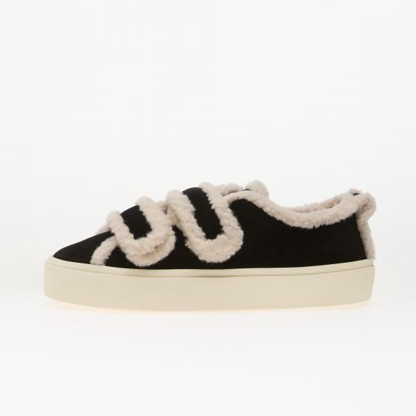 Tenisky Inuikii Shearling Low Velcro Black EUR 37