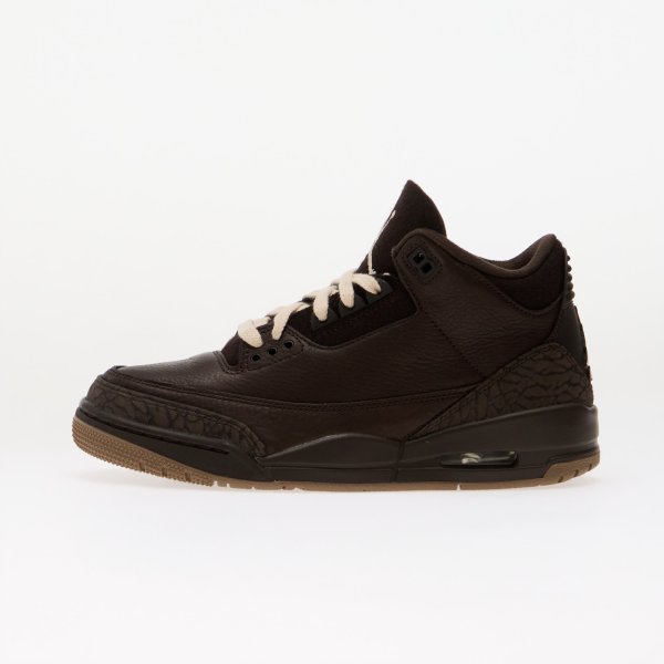 Tenisky Air Jordan 3 Retro "Fireside" Velvet Brown/ Pearl White-Lt British Tan EUR 38.5
