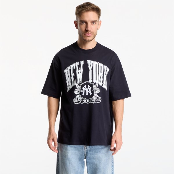 Tričko New Era MLB Arch Graphic OS Tee New York Yankees UNISEX Navy XL