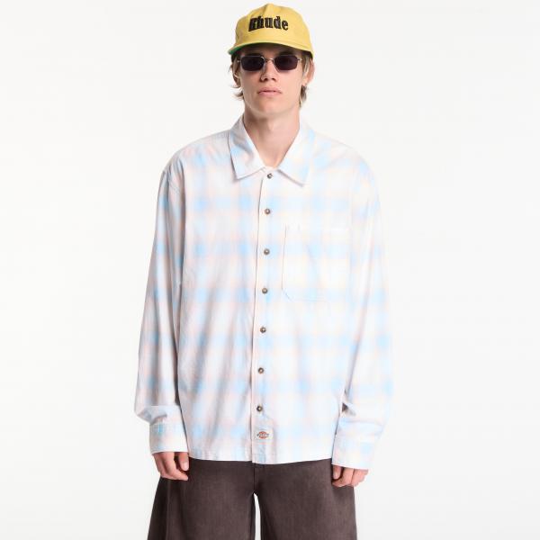 Košile Dickies Gulfport Flannel Shirt Bone M
