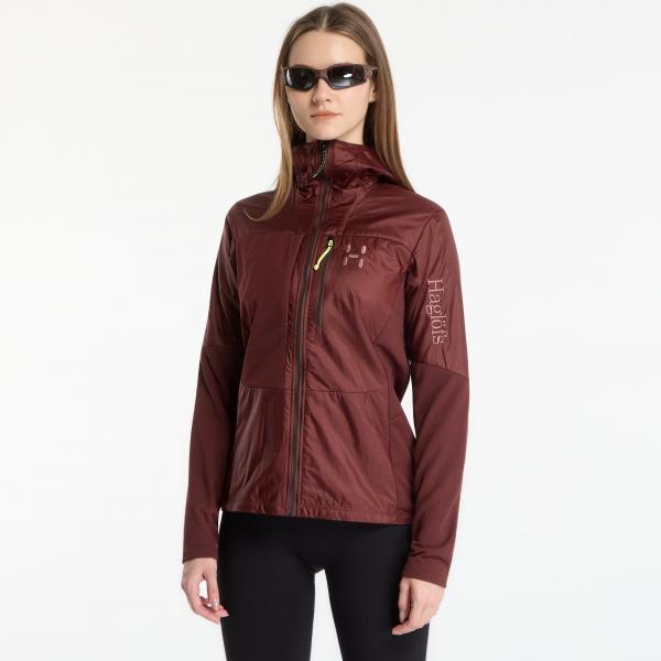 Bunda Haglöfs Nallo Touring Hybrid Mid Maroon Trail M