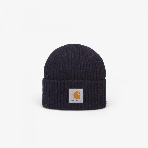 Čepice Carhartt WIP Anglistic Beanie Speckled Dark Navy Universal