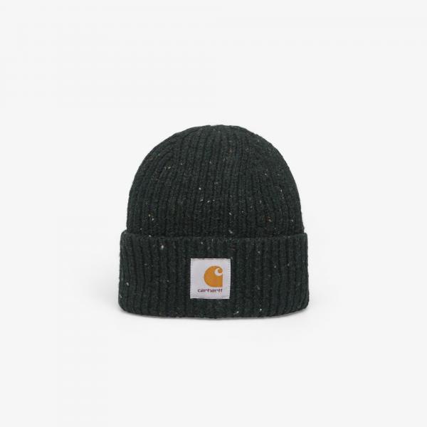 Čepice Carhartt WIP Anglistic Beanie Speckled Dark Scarab Universal
