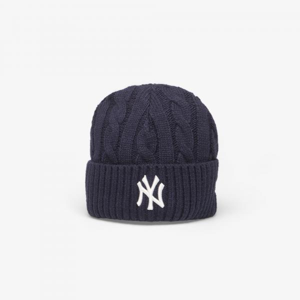 Čepice New Era Knit Thin MLB Short Cuff Beanie New York Yankees Navy Universal