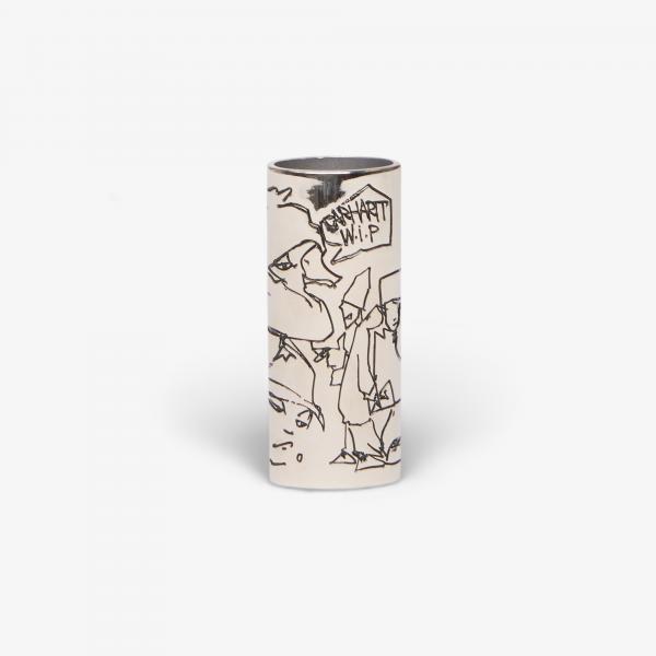 Carhartt WIP Blinkerfluid BIC Metal Lighter Case Silver Universal