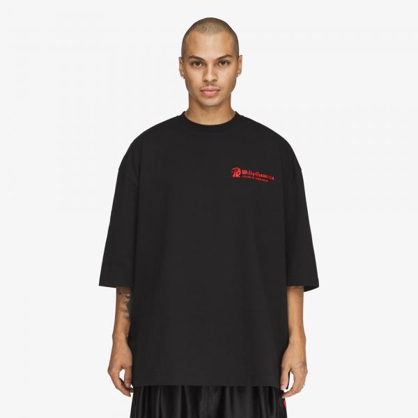 Tričko adidas x Willy Chavarria Atelier Tee Black M