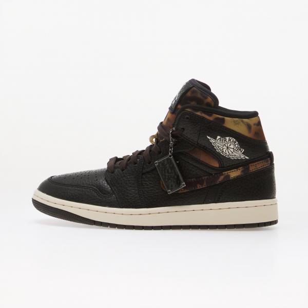 Tenisky Air Jordan 1 Mid SE Black/ Chalk-Velvet Brown EUR 37.5