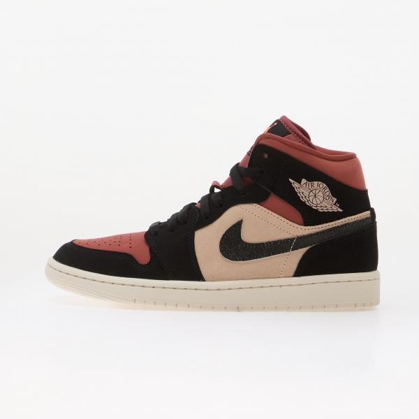 Tenisky Air Jordan 1 Mid Particle Beige/ Black-Canyon Rust-Sail EUR 38