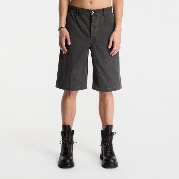 Šortky Rick Owens DRKSHDW Work Shorts Gravel 32