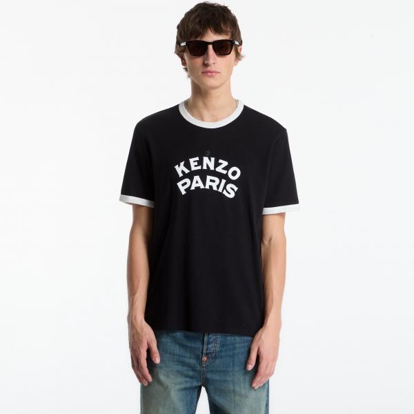 Tričko KENZO Gots Paris Emblem Slim T-Shirt Black XL