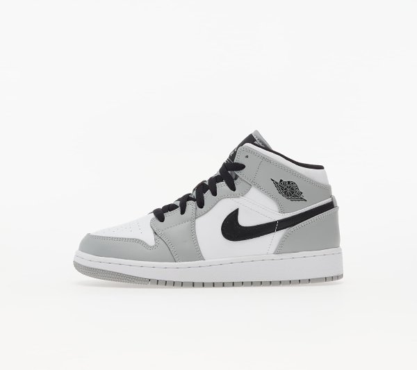 Tenisky Jordan Air 1 Mid (GS) Lt Smoke Grey/ Black-White EUR 35.5