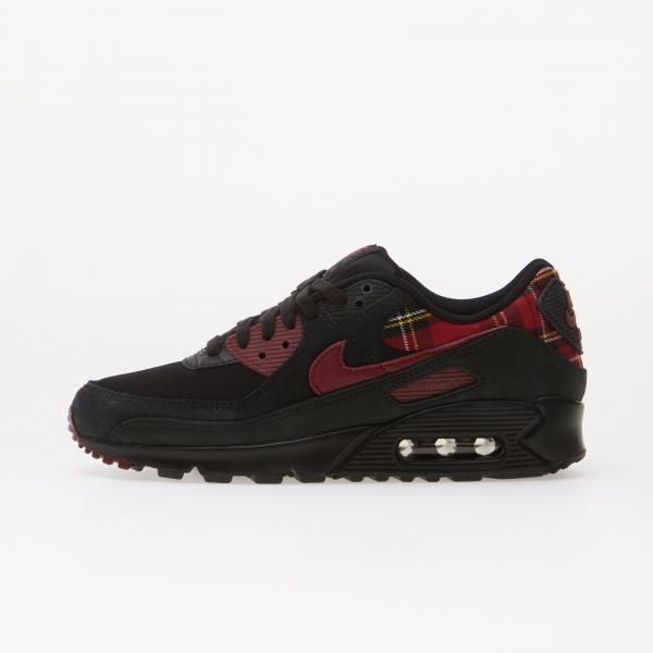 Tenisky Nike Air Max 90 "Plaid" Black/ Team Red-Tough Red-Yellow Ochre EUR 36.5