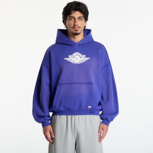 Mikina Jordan Flight Wings Fleece Pullover Hoodie Light Concord/ Sail XL