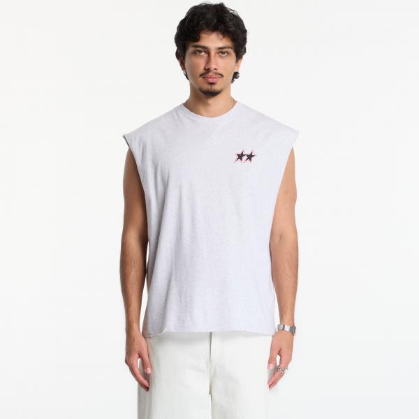 Tričko TwoJeys Sleeveless Varsity Tee Grey M