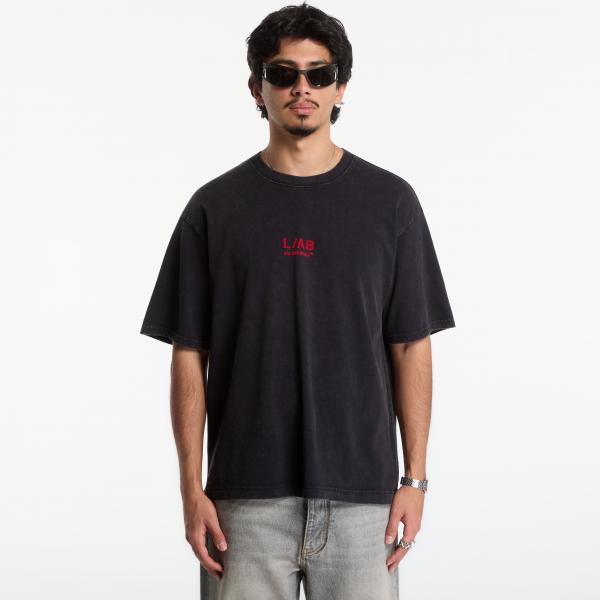Tričko L/AB c/o Off-White™ Off Active Washed S/S Tee Black L