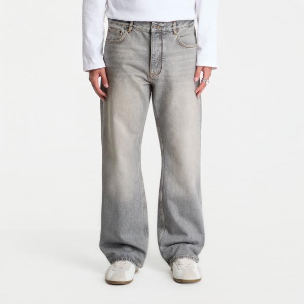 Džíny Off-White Half Arrow Diag Slim Relax Jeans Sun Faded Grey 31