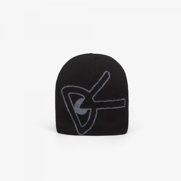 Čepice District Vision Lightweight Merino Wool Beanie Black/ Grey Universal