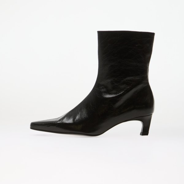 Alohas Ambar Rift Black Leather Ankle Boots Black 38