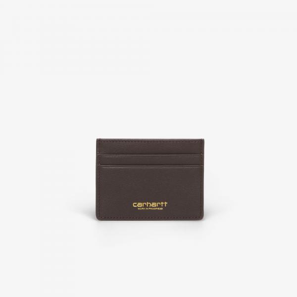 Peněženka Carhartt WIP Vegas Cardholder Tobacco/ Gold Universal