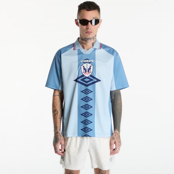 Dres PLEASURES x Umbro Two Cats Jersey Blue M