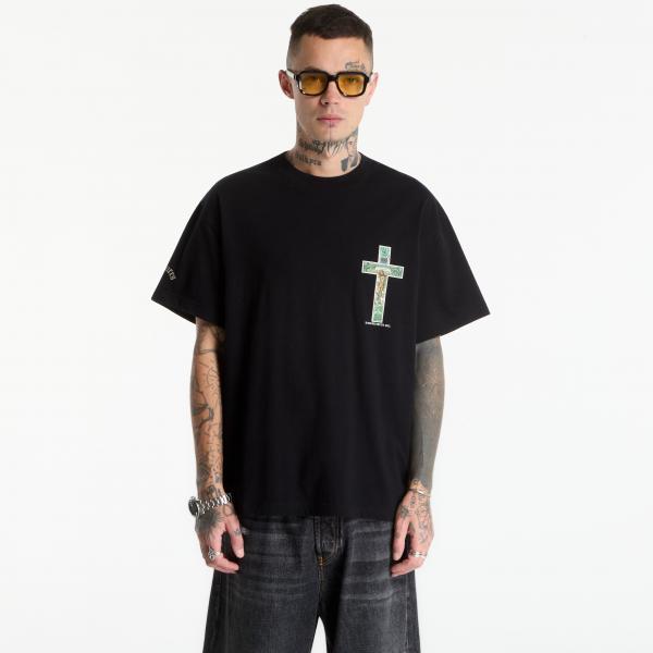 Tričko PLEASURES Trust T-Shirt Black S