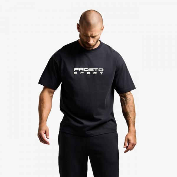 Tričko Prosto T-shirt Athletic Hybrid Black XL