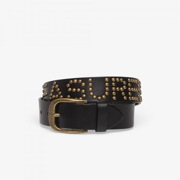 Pásek PLEASURES Studded Belt Black S/M