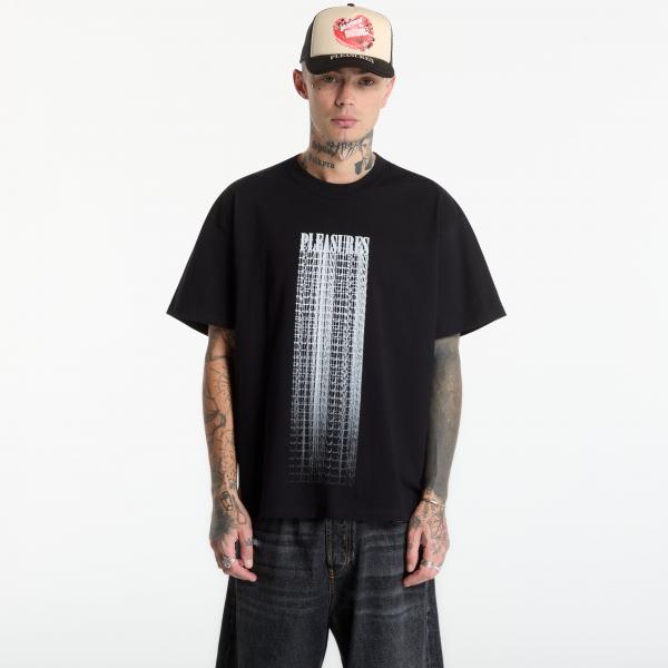 Tričko PLEASURES Blurred T-Shirt Black L