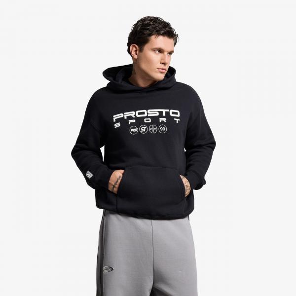 Mikina Prosto Hoodie Target Black L