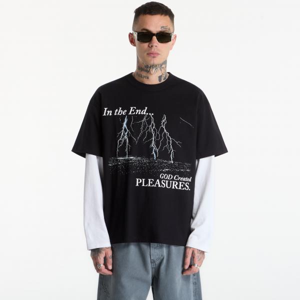 Tričko PLEASURES End Times T-Shirt Black M