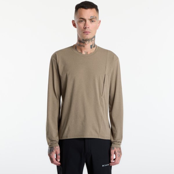 Tričko Poutnik by Tilak Shiva Top Long Sleeve Tan L