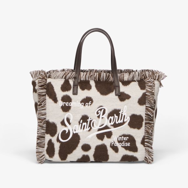 Kabelka MC2 Saint Barth Colette Felt N Bag Cow Universal