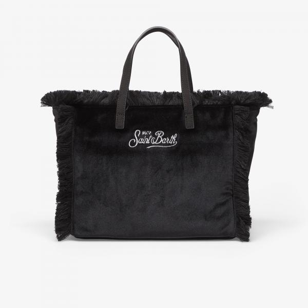 Kabelka MC2 Saint Barth Colette Velvet N Bag Black Universal