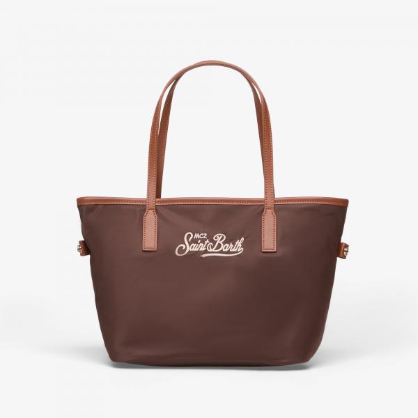 Kabelka MC2 Saint Barth City Bag Mid Nylon Brown Universal